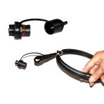 Simplex Fiber Optic Patch Leads Drop Cable 5.0mm Diameter With SC Connector
