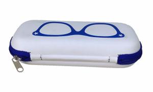 China 2024 semi hard eva zipper kids spectacles cases with your own logo factory