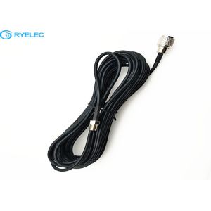 China Nickel Plated Custom RF Cable Assemblies For GPS Antenna / RF Device 0-6 ghz on sale