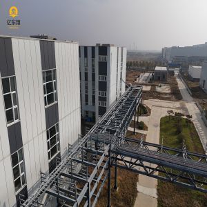 Multi Storey Large Span Customized Prefabricated Steel Structure Warehouse