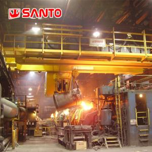 China 16/3.2T To 75/20T A6 A7 A8 Industrial Overhead Crane For Steel Making factory