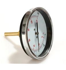 China Bimetal Dial Thermometer Temperature Gauge 80mm Hot Water Swimming Pool factory