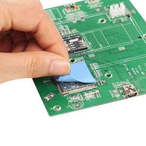 China 3W/m·K 0.3~10mm High Thermal Conductivity Electronic Components Heat Conducting Fin factory