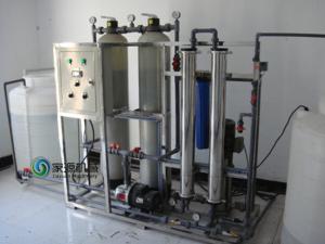 China Fully Automatic Water Purification Equipment RO 2.75kw for PET Bottle factory