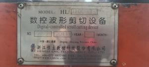 China Second Hand Digital Controlled Scroll Cutting Device Hengli Brand factory