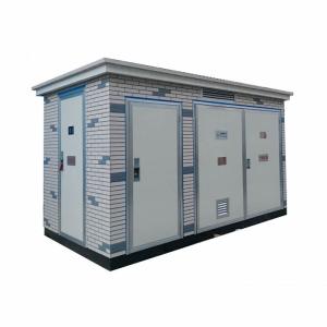 China MV / LV Mobile Transformer Substation Compact Prefabricated Substation factory