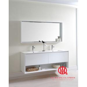 China Modern Wall Hung Vanity / Bathroom Cabinet 1200W x 480D x 600H mm- shipping by sea factory