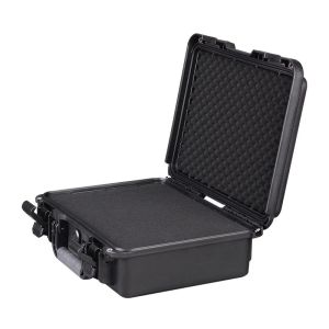 Hard Plastic Tool Case with Stainless Steel Chain Link Dual-Stage Locking System