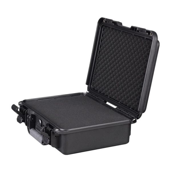 Hard Plastic Tool Case with Stainless Steel Chain Link Dual-Stage Locking System