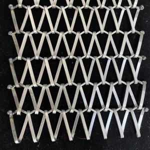 China Furnace Metal Stainless Steel Spiral Wire Mesh Oven Conveyor Belt factory