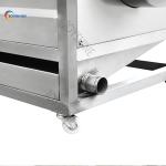 Silver Carrot Peeling And Washing Automatic Electric Potato Peeler Machine
