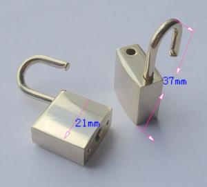 China Shiny silver lock for bag/ high quality lock for sale factory