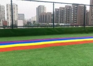 China PP Nonwoven 50mm Backyard Decorative Rooftop Artificial Turf factory