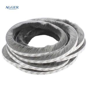 China ABM Various Types Aluminum Sliding Window Weather Strip Wool Pile Seal Strip for Glass Door factory