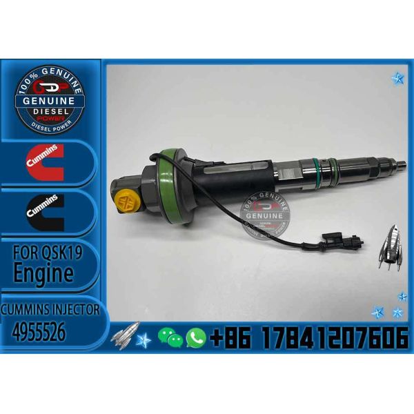 China High Quality Engine Spare Parts Fuel Injector for Cummins Engine QSK50 QSK38 QSK19 K19 Fuel Injector 4955526 4964170 factory