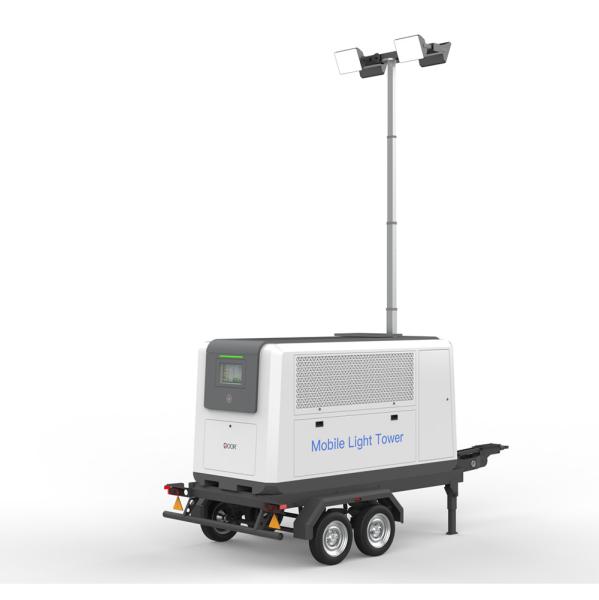 1000W Led Mobile Light Tower Energy Storage Charger For Construction Mining