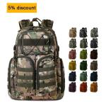Men's Outdoor Fitness Hiking Backpack Tactical Bag Waterproof Multifunctional
