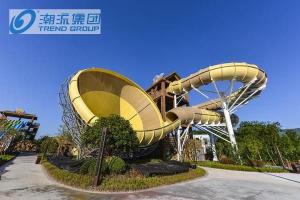 China Superior Medium Backyard Tornado Water Slides Kids Water Play Equipment factory
