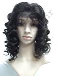 Unprocessed Virgin Human Hair Front Lace Wigs With Baby Hair Around,12 Inch - 28