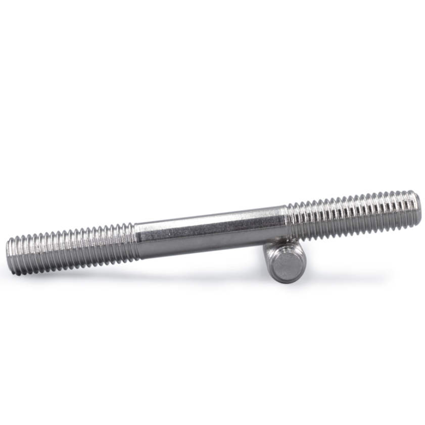 Customizable Fastening with Stainless Steel Double End Sided Stud Bolts and Nuts