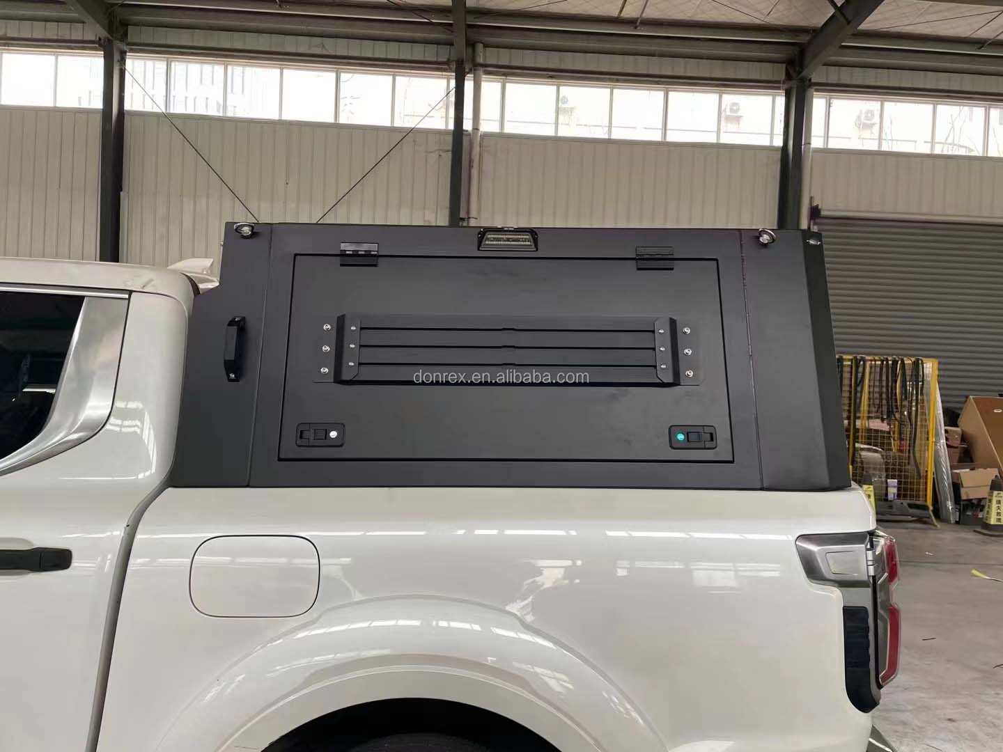 Waterproof Steel Truck Bed Rack System for Toyota Tacoma Canopies and Hardtop Covers