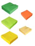 SGS 2Ply 37*19cm Color Paper Napkin Party Folding Decoration Use