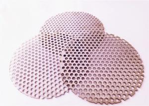 China 0.85mm Thickness Perforated Metal Screen Panels , Round Hole Perforated Metal SS 316L factory