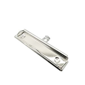 Pink Clipboard Clips 120*30mm Wire Clips Lightweight With Hanger