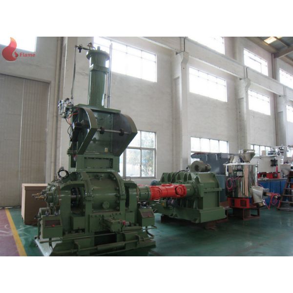 China Pneumatic Pressure 75L Banbury Mixer Machine With PLC Control System factory