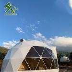 2 People Small Geo Dome Tent 5m 6m Diameter For Living