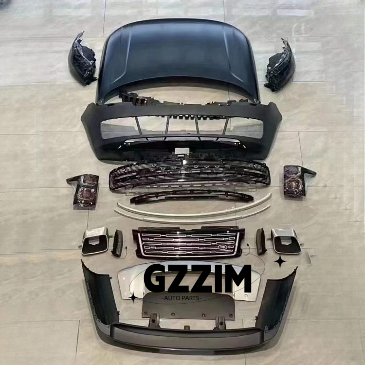 Rang Rover L405 2023 Plastic Front Rear Bumper Grille Full Sets Bodykit Upgrade Parts