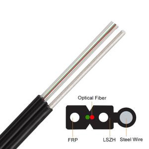 China GJYFXCH G.657A1 4 Core FTTH Aerial Drop Wire Self Supporting Drop Cable factory