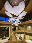 Creative Art Luxury Crystal Chandelier For Art Exhibition Hall Or Conference