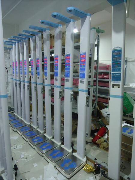 Human Body Hospital Weighing Machine , Smart Weigh Digital Scale With Bmi
