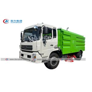 China Dongfeng 4X2 8cbm 8m3 Road Sweeper Truck Street Sweeper Street Cleaner Machine on sale