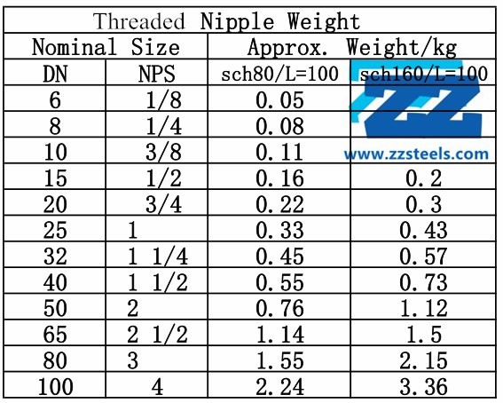 Stainless Steel 316 Metal Pipe Fittings Threaded Nipple NPTXBSP A182 F316