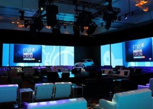 China Die Casting Aluminum Slim Indoor Epistar Interactive Video Wall LED SMD RGB 3 in 1 factory