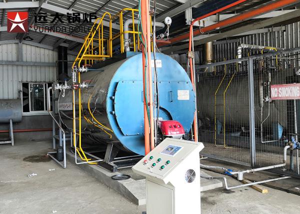 1000 Kgh Diesel Powered Industrial Steam Boiler For Food Processing Automatic