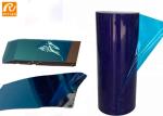 Anti Scratch Aluminum Protective Film Blue Paint Protection Wrap Roll For Metal