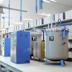 China 3000 Degree Vertical Vacuum Graphitization Furnace for Lithium Battery Materials Atmosphere Nitrogen Furnace Body SS 304 factory