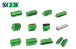 2-22 Number Of Contact Plug In Power Terminal Block Connector 3.81mm Female