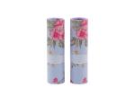 3.5g PP Purple Empty Lipstick Tube Packaging Convenient