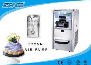 China Air Pump Feeding Commercial Soft Serve Ice Cream Maker Table Top Model factory
