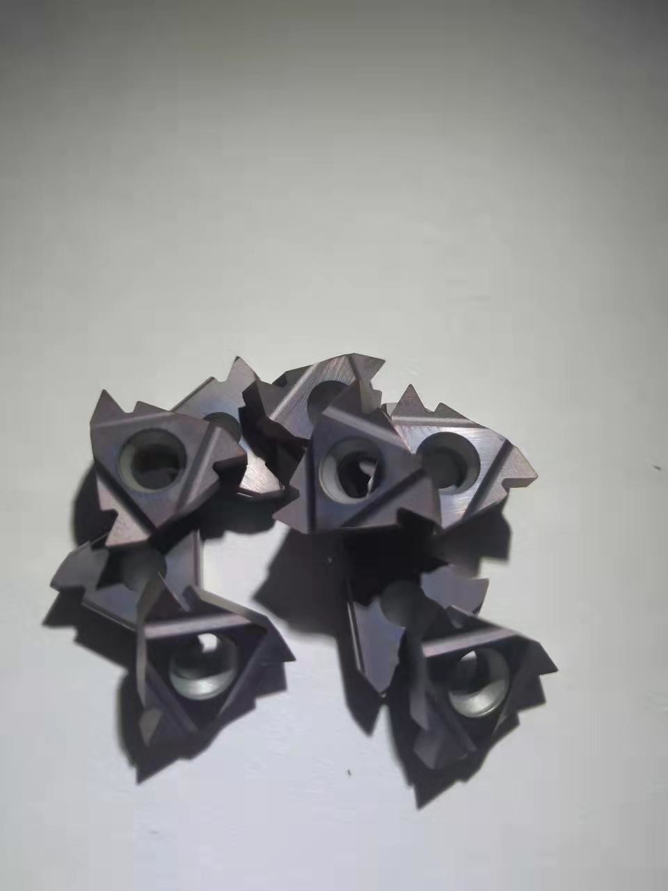 Integral Inlaid CNC Carbide Inserts PVD Coating With Various Models