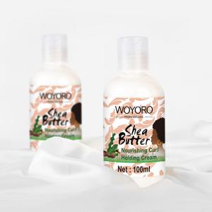China Shea Butter Nourishing Curl Holding Cream Hair Wax Free Samples Styling Cream factory