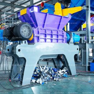 Industrial Waste Recycling Metal Shredder with Electronic and Pallet Recycling