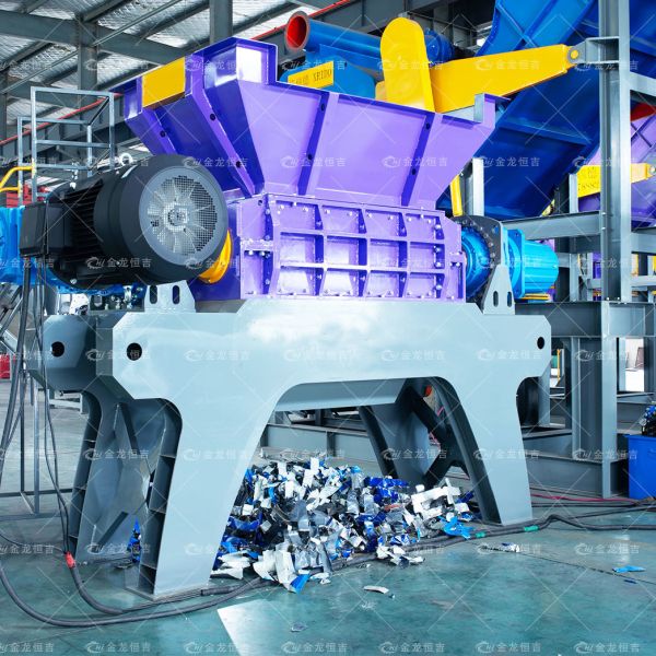 Industrial Waste Recycling Metal Shredder with Electronic and Pallet Recycling