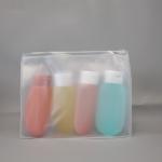 Eva Cosmetic Plastic Bag For Business Travel Dispenser Bottle Cosmetic Storage