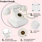 32GB Phone Guest Book Capture Voice Messages and Memories from Guests at