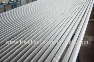 China A249 TP304 / TP304L Welded Tube , Extruded Solid Fin Stock For Heat Exchangers factory